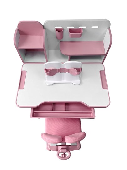 Растущая парта + стул Vivo Pink FUNDESK в Сочи - изображение 6