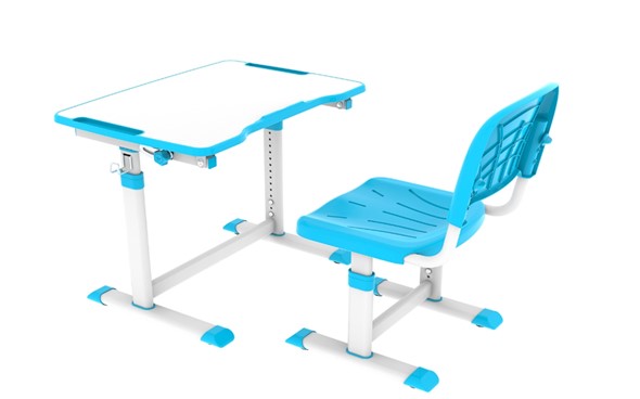 Парта растущая + стул Olea blue в Армавире - изображение