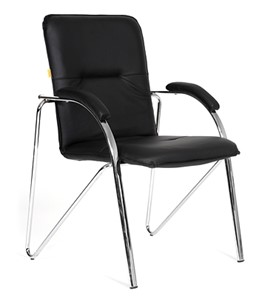 Компьютерное кресло CHAIRMAN 850 Экокожа Terra 118 черная в Армавире - предосмотр