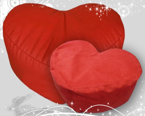 Кресло-мешок Сердце-пуф в Краснодаре - изображение